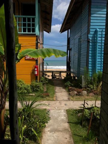 Beach Shack Chalet - Garden View Aframe Big Unit Hotel Kampong Juara Екстериор снимка